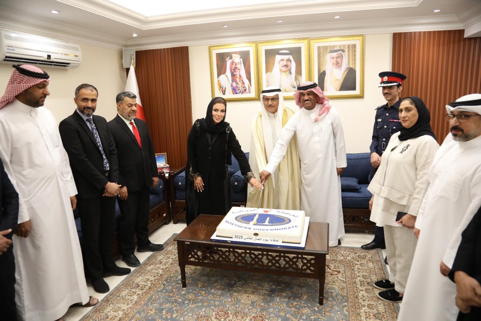 المحافظة الشمالية تحتفل بمناسبة يوم العمال العالمي<